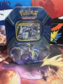 Pokemon Paldea Legends Tin x4 Booster Packs + Miraidon EX Promo FACTORY SEALED - Image 1