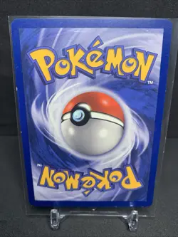 Pokemon TCG Team Rockets Meowth WOTC Black Star Promo #18 2000 Vintage MP - Image 2