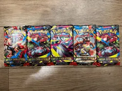 Pokemon x5 Mega Evolution Booster Packs - All Packs New and Factory Sealed - Image 1