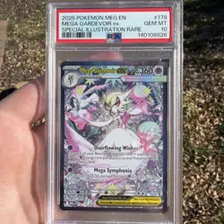 Pokemon Mega Evolution SIR Mega Gardevoir EX #178/132 English PSA 10 - Image 1