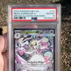 Pokemon Mega Evolution SIR Mega Gardevoir EX #178/132 English PSA 10 - Image 3