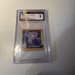 1999 Pokemon Haunter Artbox Sticker Series 1 #93 CGC 9 - Image 1