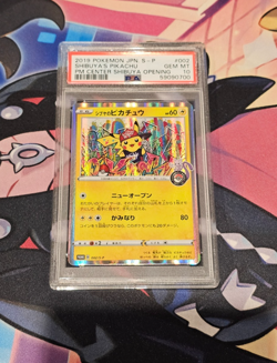 Shibuya’s Pikachu 2019 Pokemon Centre Opening Exclusive Japanese Promo PSA 10 💎 - Image 1