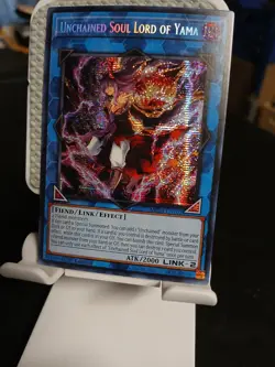 Yu-Gi-Oh! Unchained Soul Lord of Yama MP24-EN101 Secret Rare 1st ED NM ENG - Image 2