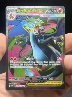 Pokemon Mega Charizard X ex 109/094 Phantasmal Flames Ultra Rare Full Art NM - Image 3