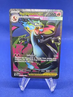 Pokemon Phantasmal Flames Mega Charizard X ex 109/094 Full Art Ultra Rare NM - Image 1