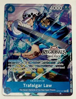 2025 One Piece Trafalgar Law (2x) Vol. 2 Offline Regionals Promo English 047 - Image 3