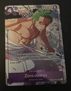 Zoro-Juurou OP09 ST18-004 Treasure Rare - One Piece TCG English Near Mint - Image 3