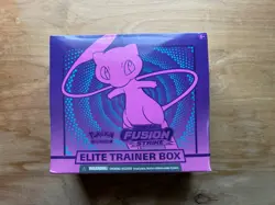 Pokemon TCG Sword Shield Fusion Strike ETB Elite Trainer Box Sealed - Image 1