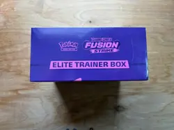 Pokemon TCG Sword Shield Fusion Strike ETB Elite Trainer Box Sealed - Image 2