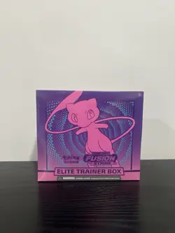 Pokemon ETB Fusion Strike TCG Elite Trainer Box Sealed - Image 1
