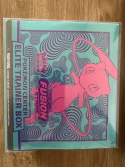 Pokemon Fusion Strike Elite Trainer Box ETB Sealed Sword Shield - Image 1