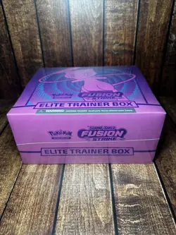 Pokemon Fusion Strike Elite Trainer Box ETB Mew Factory Sealed - Image 5