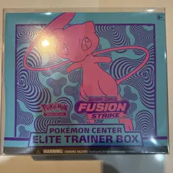 Fusion Strike Pokemon Center ETB Elite Trainer Box - Pokemon TCG - Sealed - Image 4