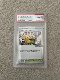 Pokemon Card - Player's Ceremony 127/S-P Japanese Promo - PSA 10 (New Grade) - Image 1
