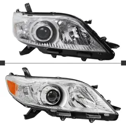 Right/Passenger Side Fits 2011-2020 Toyota Sienna Halogen Projector Headlight - Image 5