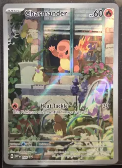 Pokemon TCG Charmander SVP 044 - Black Star Promo Obsidian Flames LP - Image 1