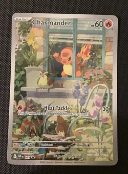 Pokemon TCG Charmander SVP 044 - Scarlet & Violet Promo Card - NM - Image 1