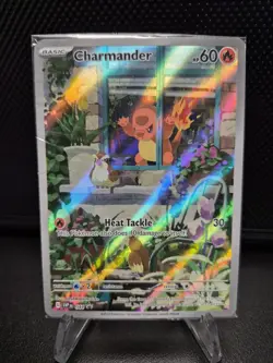 Charmander SVP 044 SEALED Obsidian Flames Holo Promo Pokemon TCG - Image 1