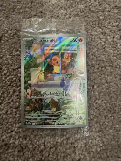 Pokemon TCG Charmander 044 Holo Black Star Promo 2023 SVP Obsidian Flames Sealed - Image 1