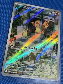 Charmander 044 SVP Obsidian Flames ETB Promo Rare Holo Pokemon TCG NM - Image 1