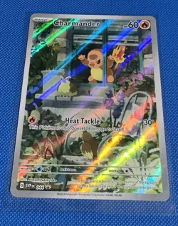 Charmander 044 SVP Obsidian Flames ETB Promo Rare Holo Pokemon TCG NM - Image 2