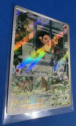 Charmander 044 SVP Obsidian Flames ETB Promo Rare Holo Pokemon TCG NM - Image 3
