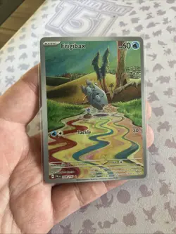 Frigibax 208/193 Illustration Rare Paldea Evolved Pokemon TCG Card NM Komiya - Image 1
