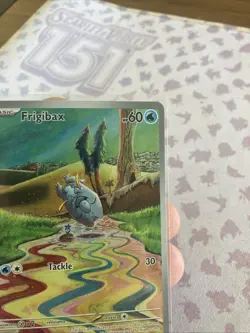 Frigibax 208/193 Illustration Rare Paldea Evolved Pokemon TCG Card NM Komiya - Image 4