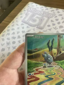Frigibax 208/193 Illustration Rare Paldea Evolved Pokemon TCG Card NM Komiya - Image 5
