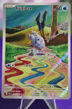 Frigibax 208/193 Illustration Rare Paldea Evolved Pokemon TCG Card NM - Image 1