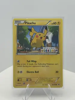 Pokemon TCG Pikachu Build-A-Bear Workshop Promo 20/108 Promo Promo - Image 1