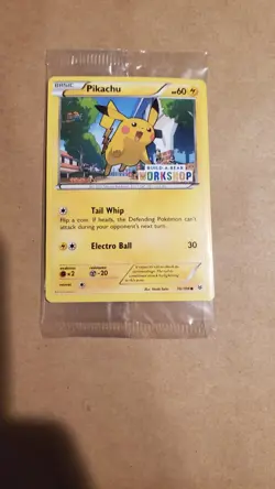 Pokemon TCG Pikachu Build-A-Bear Workshop Promo Card 20/108 - Image 1