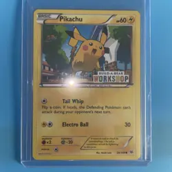 Pokemon TCG Pikachu Build-A-Bear Workshop Promo 20/108 Promo Promo Sealed - Image 1
