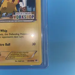Pokemon TCG Pikachu Build-A-Bear Workshop Promo 20/108 Promo Promo Sealed - Image 4