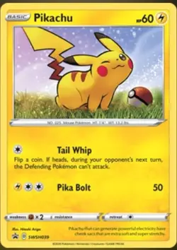 Pikachu - (General Mills) SWSH039 Miscellaneous Cards & Products Holo - Image 1