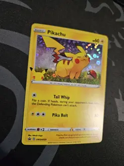 Pikachu - General Mills SWSH039 Miscellaneous Cards & Products Holo NM - Image 2