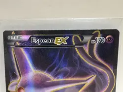 Pokemon Espeon EX TCG Full Art Holo Card 117/122 XY Breakpoint Ultra Rare - Image 2
