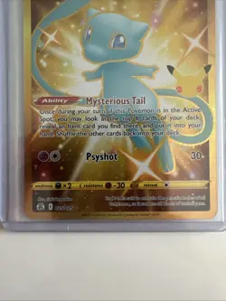 Pokemon Mew TCG 2021 Gold Celebrations Card 025/025 Full Art Secret Rare - Image 3