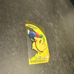 Pokemon Pikachu PC1 Clear Card #25 Topps TV Series 2 - Image 4