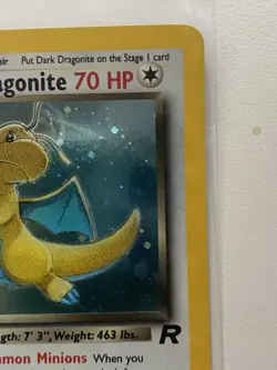 Dark Dragonite - 5/82 - Pokemon Team Rocket Unlimited Holo Rare Card WOTC NM - Image 4