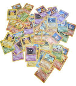 Vintage Pokemon WOTC Job Lot - 58 Card Lot - Base/Jungle/Fossil - Mixed - Image 1