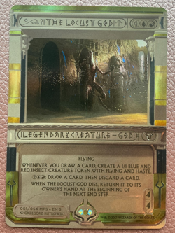 The Locust God MTG Magic the gathering - Image 1