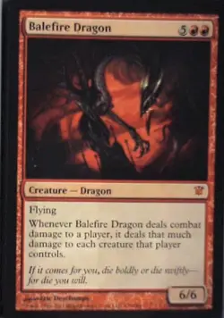 Balefire Dragon - Innistrad: #129, Magic: The Gathering Lp C283 - Image 1