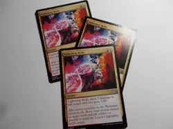 Lightning Helix x3 MTG MAKM Multi-Color Uncommon Instant NM/M - Image 1