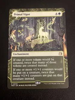 Primal Vigor Wilds of Eldraine: Enchanting Tales NM MTG - Image 1