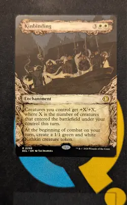 Kinbinding Showcase Rare ECL 299 Lorwyn Eclipsed MTG - Image 1