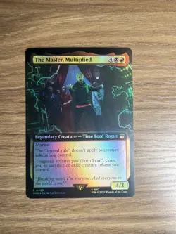 The Master, Multiplied - Extended Art FOIL - MTG - Doctor Who - NM - 429 - Image 3