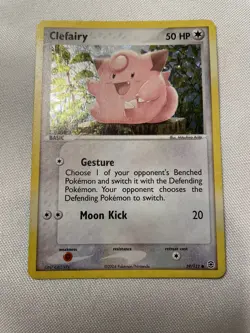 Clefairy 59/112 Fire Red & Leaf Green Reverse Holo Pokemon TCG - Image 1