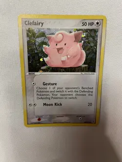 Clefairy 59/112 Fire Red & Leaf Green Reverse Holo Pokemon TCG - Image 4